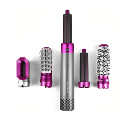 🌟 ¡Transforma Tu Cabello con mas nuevo Cepillo Secador 5 en 1! 💖✨