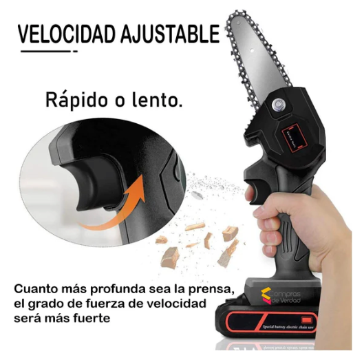 Motosierra Portátil Recargable MegaForce [CORTA TODO]